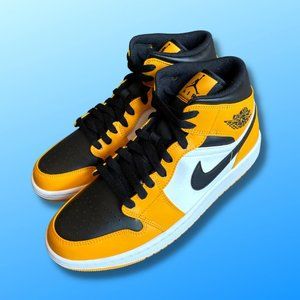 Air Jordan 1 Mid "Taxi" (Box Included)